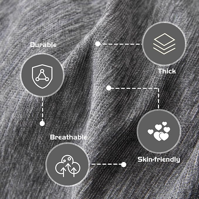 MEETSKY Couch Covers for Sofa Covers Washable, Dog Couch Covers for 2 Cushion Couch Sofa Pet Friendly, Sectional Sofa Slipcovers, Thick Soft Fabric Modern Style, 71" x 118", Dark Grey