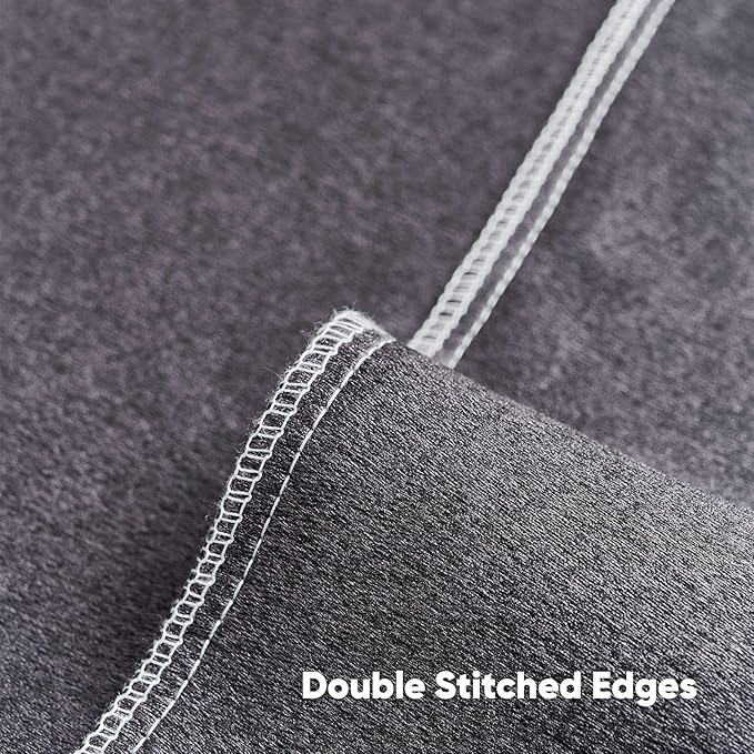 FUTEI Natural White Wood Chenille Decorative Throw Pillow Covers 20x20 Inch Set of 2,Soft Cozy Faux Linen Textured Cushion Case,Farmhouse Home Decor for Couch Living Room