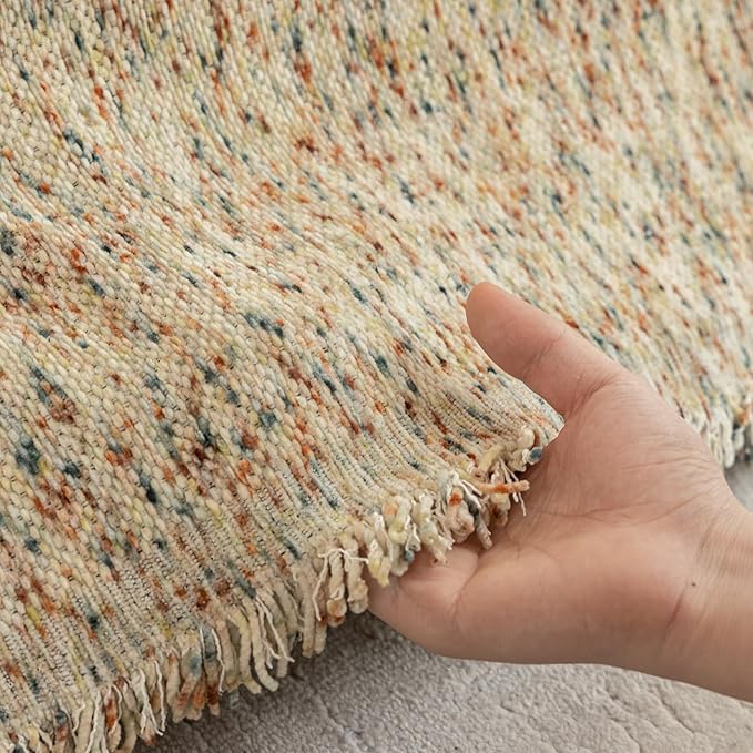 DREAMINGO Thickened Chenille Couch Cover 71x150 Inch Washable 3-Seater Sofa Covers Living Room Sectional Couch Slipcovers Modern Furniture Protector with Tassel, Beige