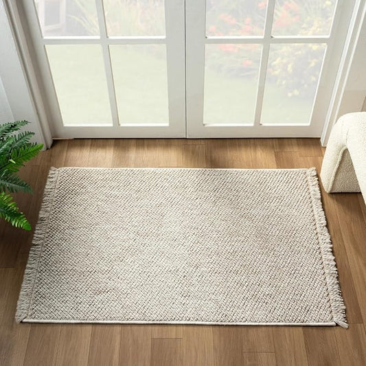LUXE WEAVERS Stella Collection 246 Beige 2x3 Modern Abstract Area Rug