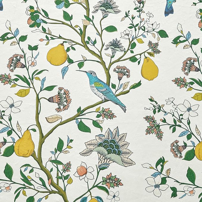 MUSSEL White Vintage Velvet Curtains 96 inches for Living Room,Victorian Whimsical Botanical Floral Blackout Room Darkening Curtain Drapes,2 Panels Mid Century Anthropologie Bedroom Window Curtains