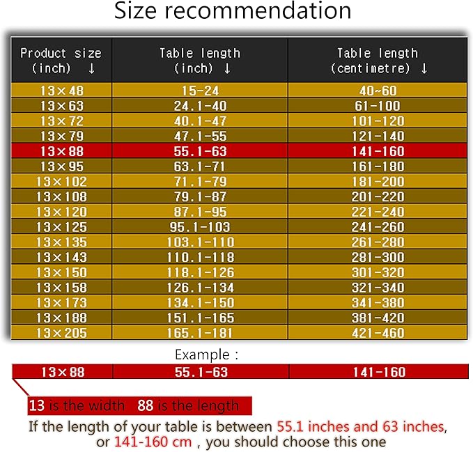Luxury Velvet Gold Table Runner 88 Inches Long with Vintage Damask Jacquard Design for Dining Room,Living Room,Home Decor,Elegant Beaded Tapestry,Lining (Gold, 13×88 inch)