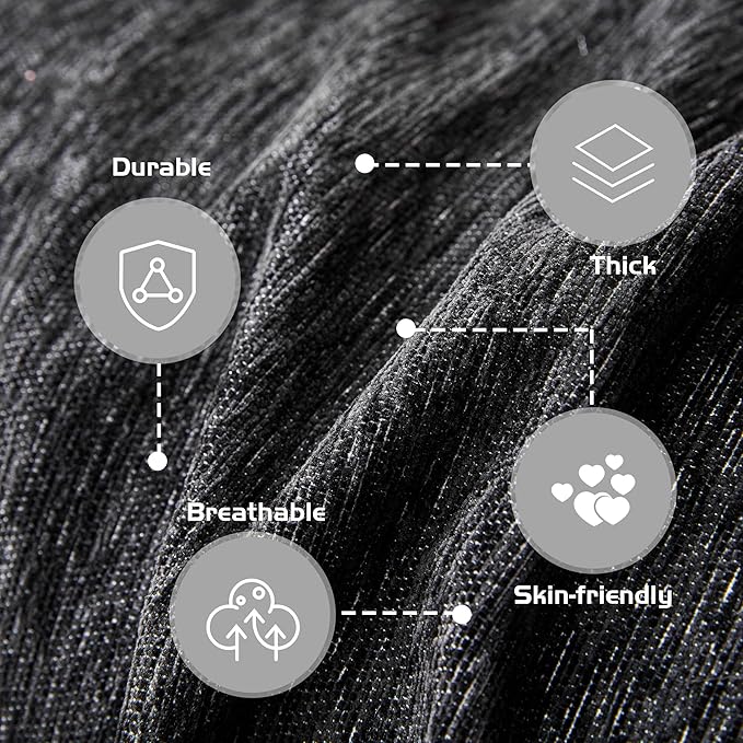 MEETSKY Couch Cover for 3 Cushion Sofa, Pet Friendly with Tassel Edge, Modern Washable Slipcover for Dogs & Cats, Universal Sofa Throw Cover, 71"x150", Black