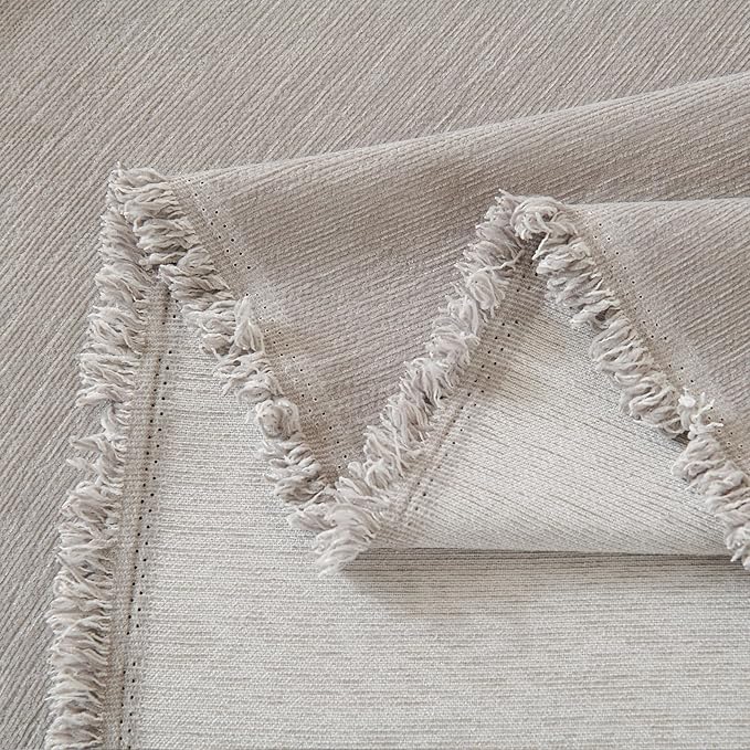 100% Waterproof Couch Cover Sofa Covers for Sectional Couches Reclining Armseat/Chair/Futon Sofa SlipCover for Dog Pet-Friendly Furniture Protector for Living Room with Tassel(91" x 134", Light Gray)