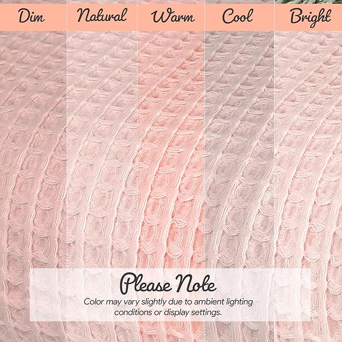 Extra Large Couch Cover %100 Cotton - Perfect for L-Shape, U-Shape & Sectional Sofas, Washable Couch Cover, Salmon Oversize Sofa Cover, 3, 4 Seater Slip Cover (Salmon, 91x165 inches - 230x420 cm)