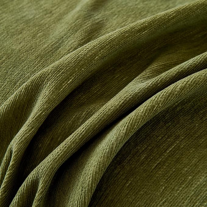 100% Waterproof Couch Cover Sofa Covers for Sectional Couches Reclining Armseat/Chair/Futon Sofa SlipCover for Dog Pet-Friendly Furniture Protector for Living Room with Tassel(71" x 51", Green)