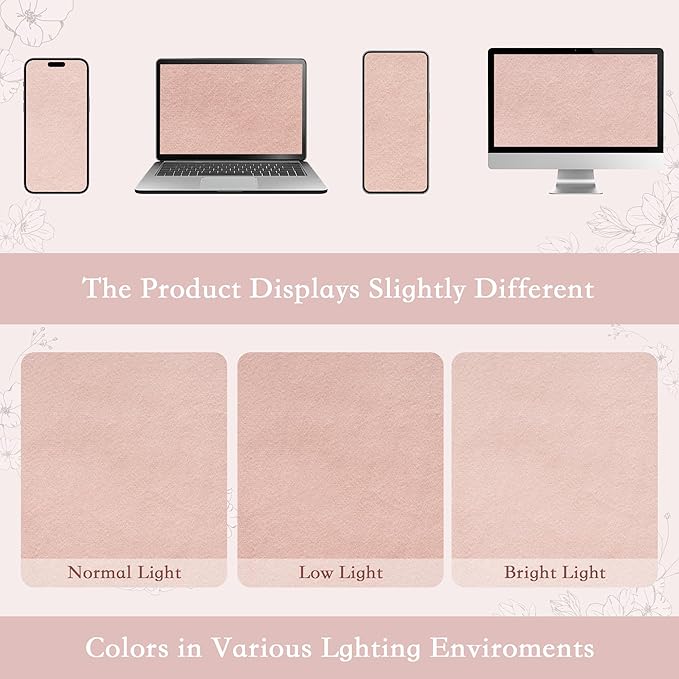 StangH Baby Pink Velvet Curtains, Luxury Rod Pocket Back Tab Blackout Drapes for Bedroom, Living Room, Kitchen, Thermal Insulated, Super Soft Window Treatment, 52 x 90 inches, 2 Panels