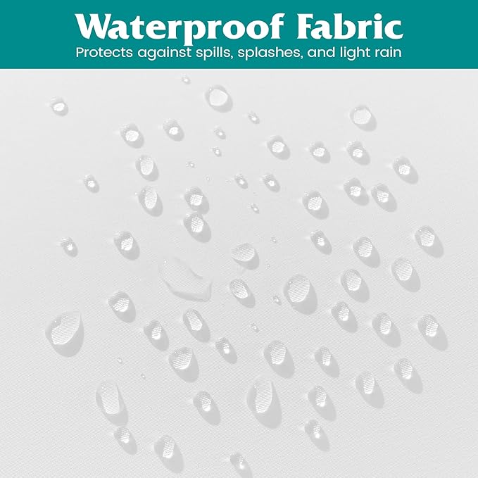 Oubonun 24x24 Waterproof Outdoor Pillow Inserts – Set of 2 Soft & Fluffy, Water Resistant Throw Pillows for Patio, Garden, Porch, or Indoor Decorative