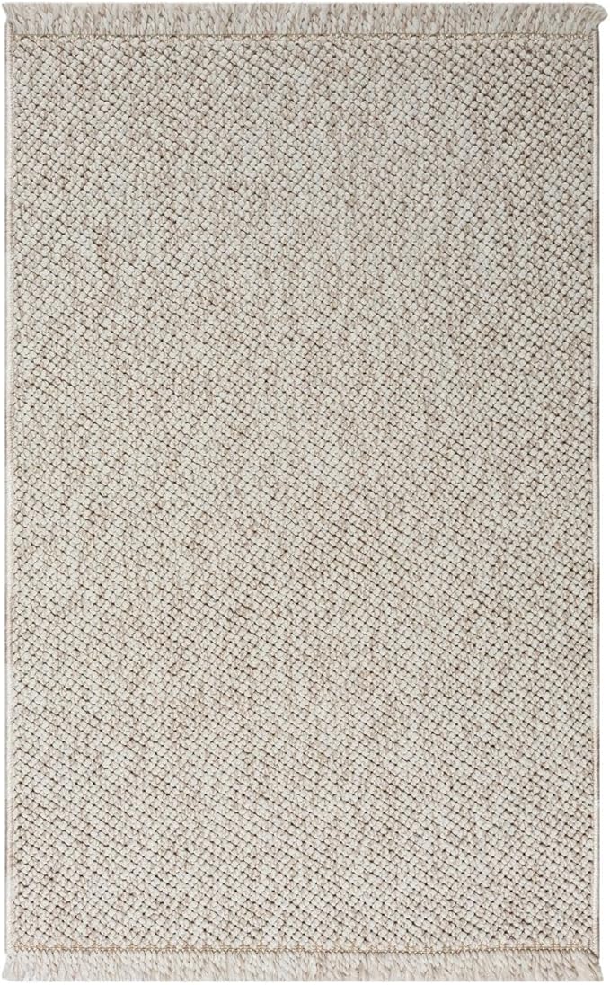 LUXE WEAVERS Stella Collection 246 Beige 2x3 Modern Abstract Area Rug