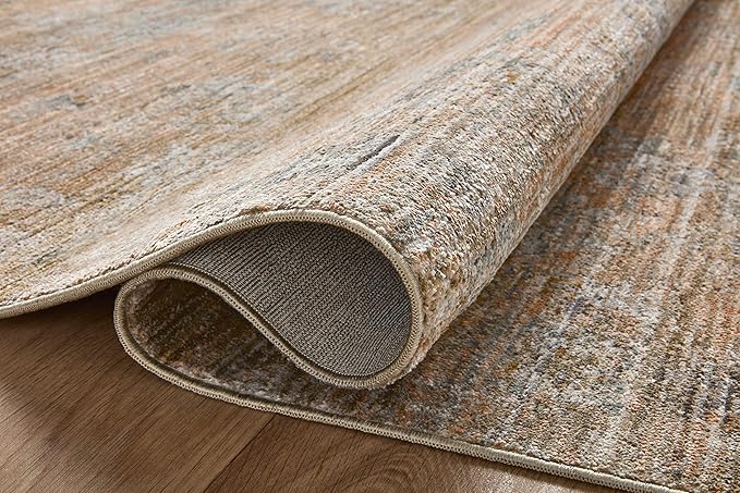 Loloi Jean Stoffer Katherine Collection KES-04 Copper/Steel 2'-7'' x 12'-0'', .25" Pile Height, Runner Rug