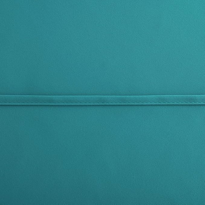 KOUFALL Teal Curtains 96 Inches Long for Bedroom 2 Panel Sets Grommet Blackout Room Darkening Curtains for Living Room 52 x 96 Inch Length