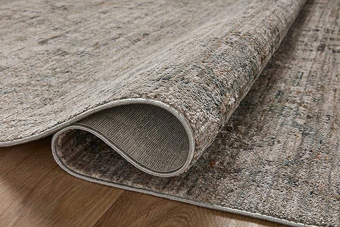 Loloi Jean Stoffer Katherine Collection KES-03 Beige/Mist 2'-7'' x 10'-0'', .25" Pile Height, Runner Rug