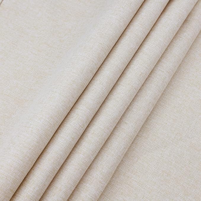 YATOJUZI Cream Table Runner Seasonal Fall Summer Kitchen Dining Coffee Table Decoration 72 Inches Long Beige Waterproof Farmhouse Rustic Table Runner Home Wedding Party Decor 16x72Inch
