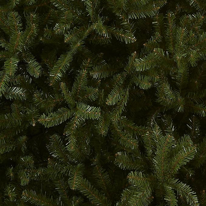 National Tree Company 12 ft Unlit Dunhill Fir Artificial Full Christmas Tree, 7,794 Tips, Includes Stand, Green