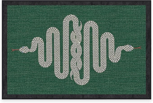 RUGGABLE x Jonathan Adler Machine Washable Modern Area Rug – Venom Emerald 2x3, Stain-Resistant, Non-Slip – Small Rugs for Living Room, Bedroom, Hallway, Entryway & Bathroom–with Cushioned Pad