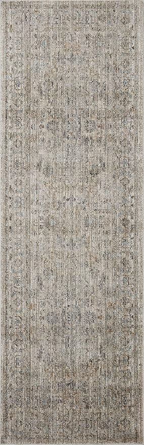 Loloi Jean Stoffer Katherine Collection KES-03 Beige/Mist 9'-6" x 13'-1", .25" Pile Height, Area Rug