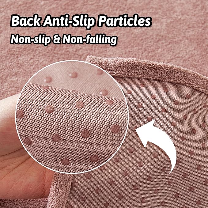 MEETSKY Couch Cover for 3 Cushion Cat Scratch Proof Couch Protector Washable Sofa Covers Sectional Couch Covers for Dogs Soft L Shape Sofa Slipcover for Pets Kids, 91" x 134", Pink