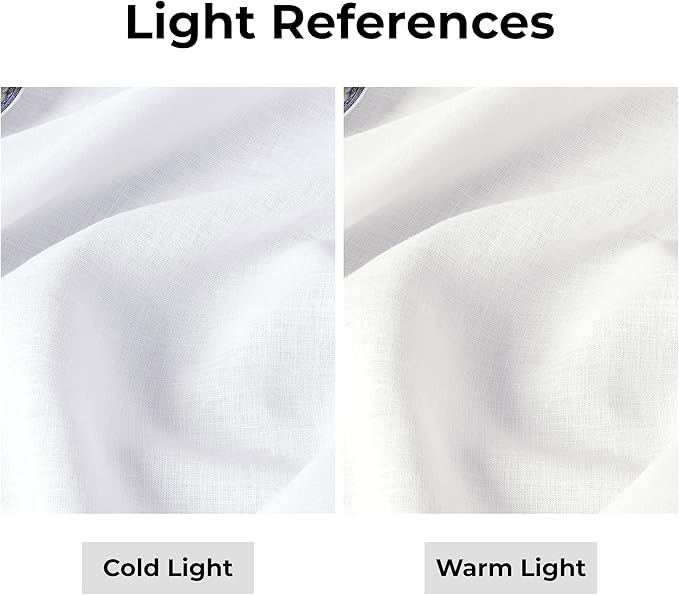 D'Moksha Homes Linen White Table Runner 132 Inches Long - 100% Pure Linen Extra Long Table Runner 14 x 132 Inch for Winter, Christmas, Holiday - Machine Washable
