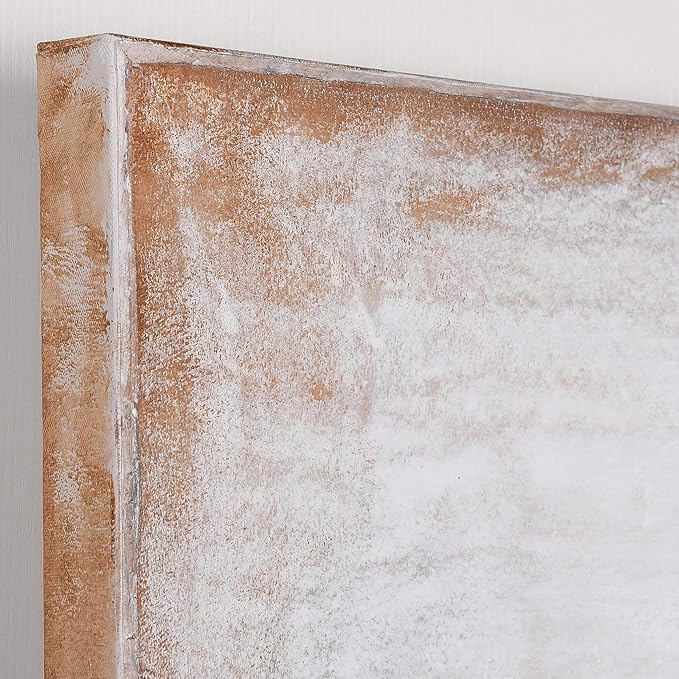 Empire Art Direct Abstract Wall Art Textured Hand Painted Canvas by Martin Edwards, Unframed, 60" x 40", Dust