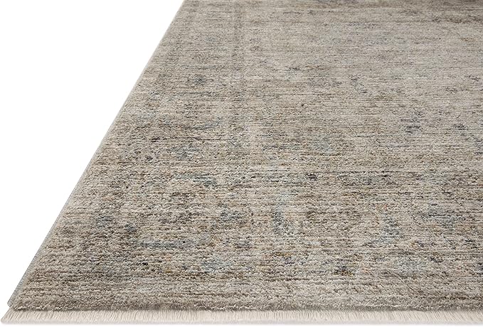 Loloi Jean Stoffer Katherine Collection KES-03 Beige/Mist 3'-6" x 5'-6", .25" Pile Height, Accent Rug