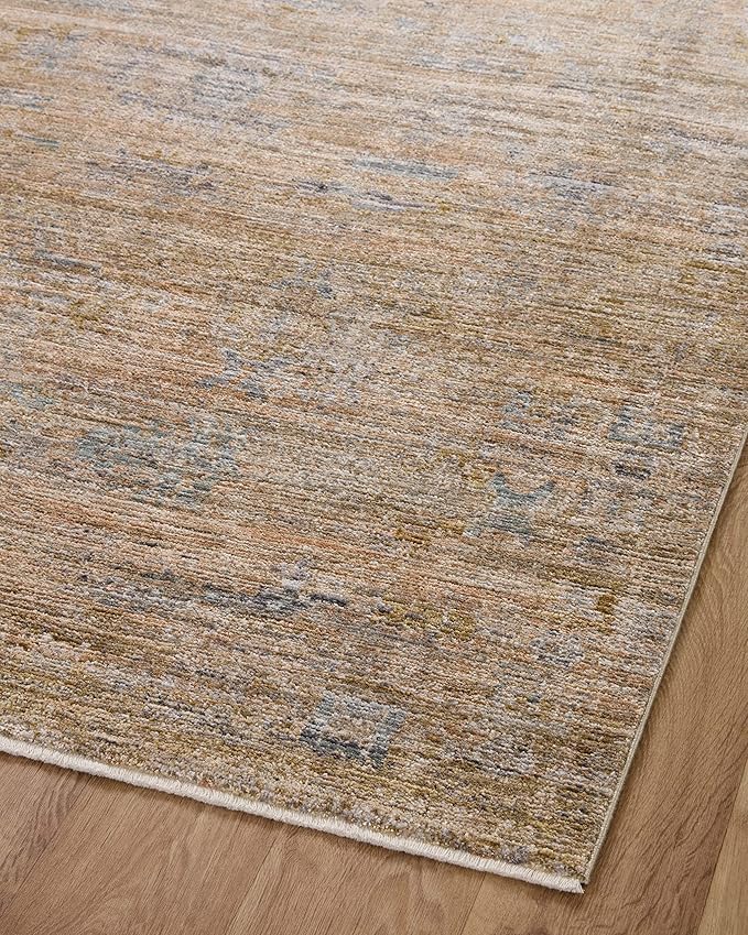 Loloi Jean Stoffer Katherine Collection KES-04 Copper/Steel 11'-6'' x 15'-7'', .25" Pile Height, Area Rug