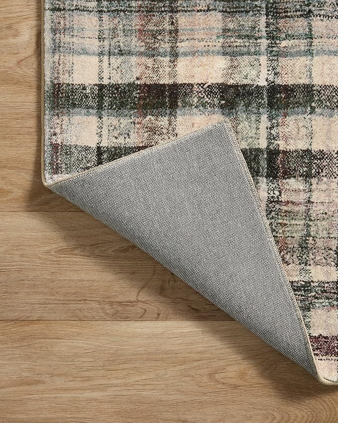 Loloi Chris Loves Julia Humphrey Collection HUM-03 Forest/Multi 2'-0'' x 5'-0'', .38" Pile Height, Accent Rug feat. CloudPile