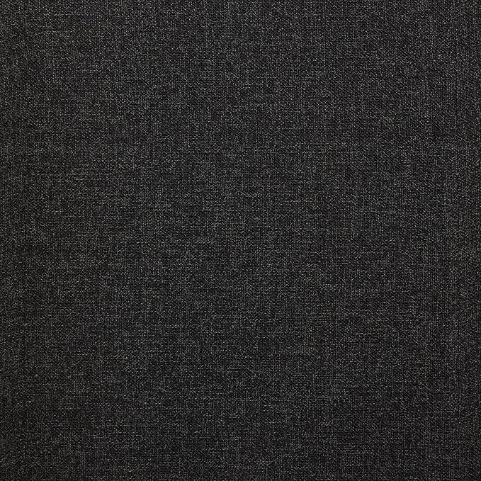 ZeeMart Burlap Style Farmhouse Table Runners 36 Inches Long, Black Rustic Woven Dining Table Runner for Everyday Use, 14x36 Inches, Black