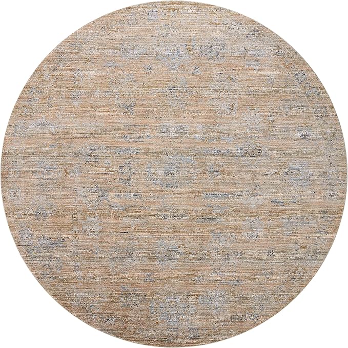 Loloi Jean Stoffer Katherine Collection KES-04 Copper/Steel 5'-3'' x 7'-9'', .25" Pile Height, Area Rug