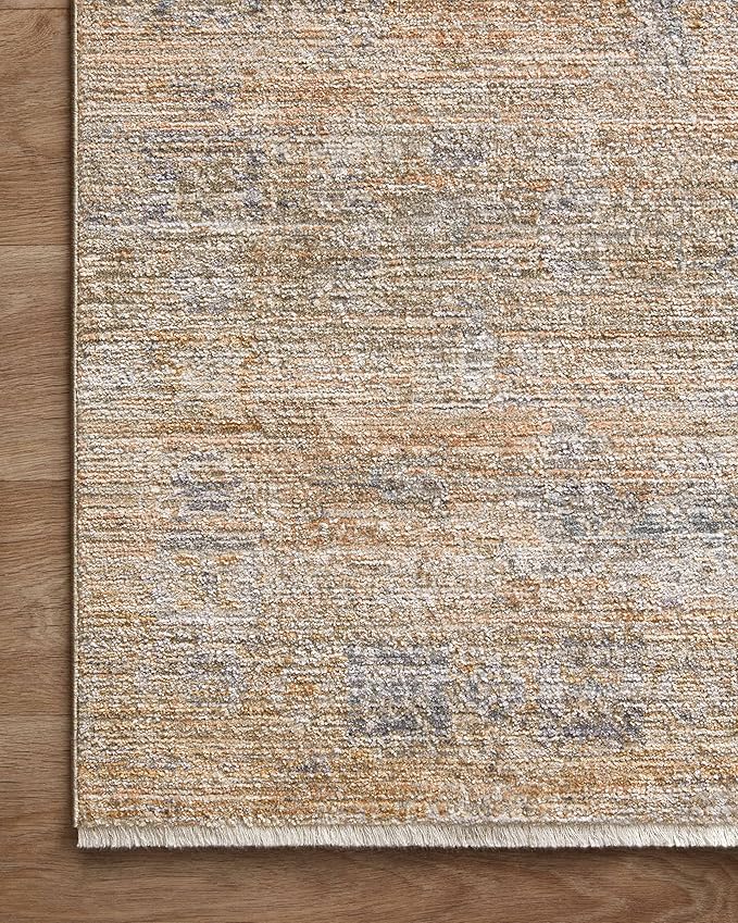 Loloi Jean Stoffer Katherine Collection KES-04 Copper/Steel 2'-7'' x 12'-0'', .25" Pile Height, Runner Rug