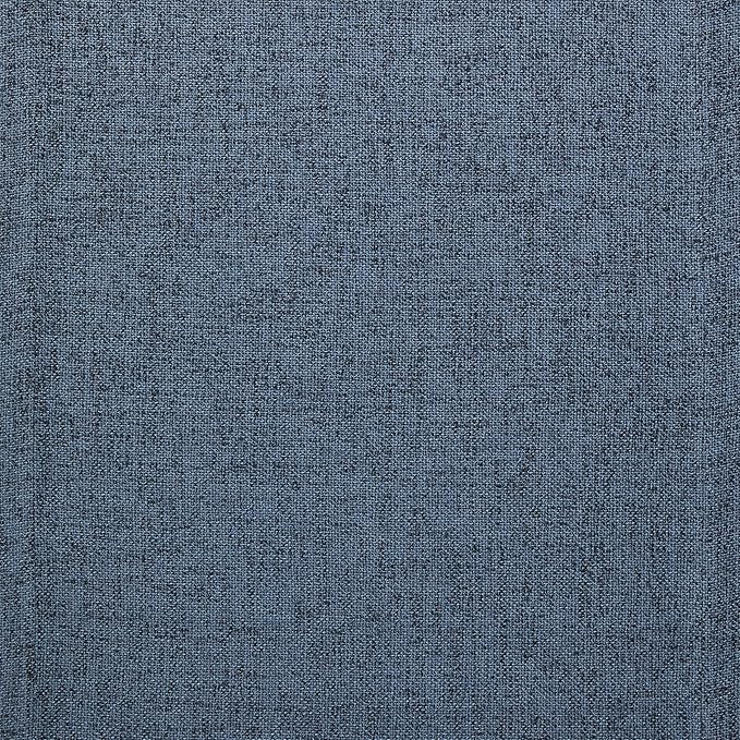ZeeMart Burlap Style Farmhouse Table Runners 60 Inches Long, Blue Rustic Woven Dining Table Runner for Everyday Use, 14x60 Inches, Blue