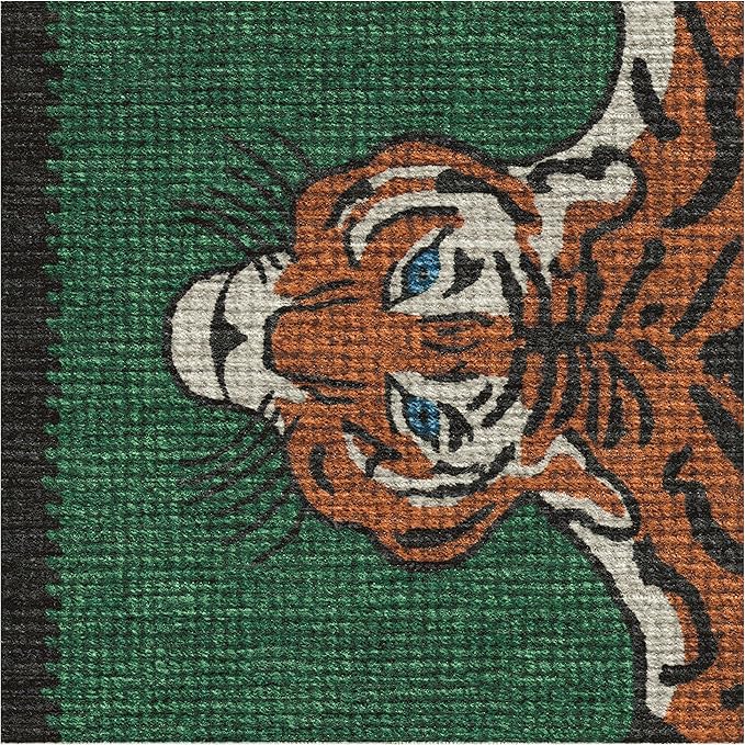 RUGGABLE x Jonathan Adler Machine Washable Modern Area Rug – Tiger Emerald 3x5, Stain-Resistant, Non-Slip – Small Rugs for Living Room, Bedroom, Hallway, Entryway & Office–with Cushioned Pad